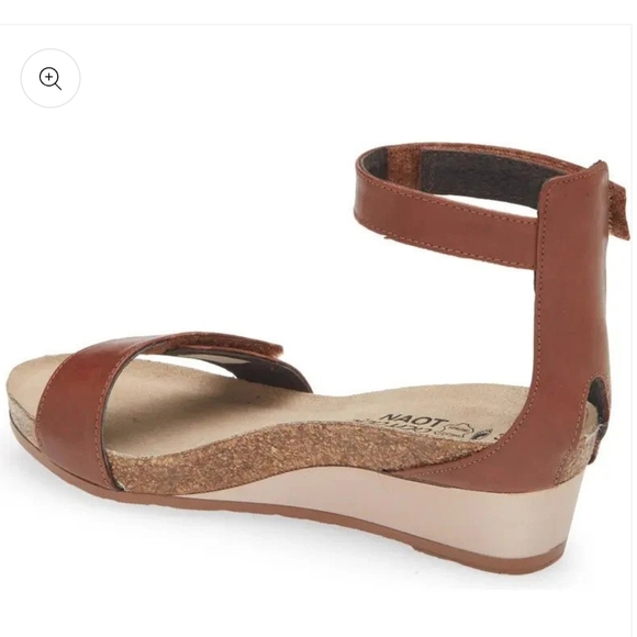 Naturalizer Women\'s Brown Wedge Sandals